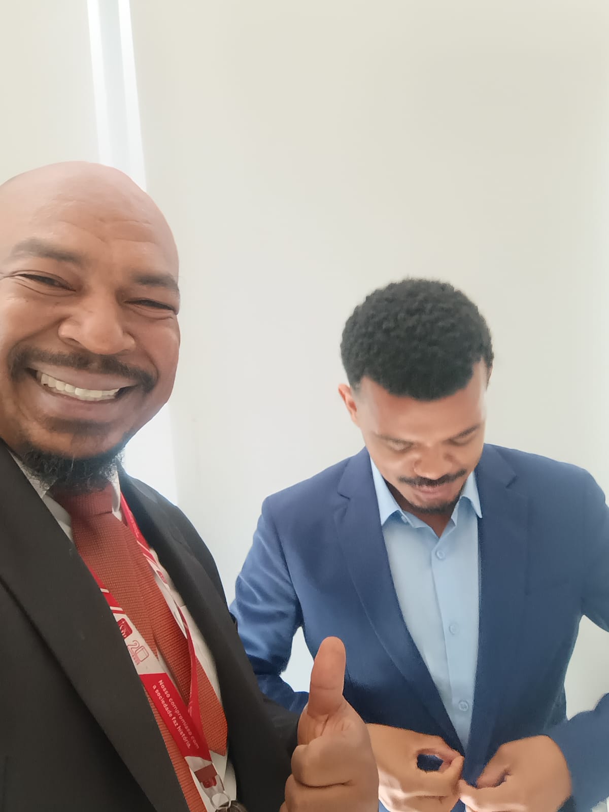 Zaqueu Braga em evento