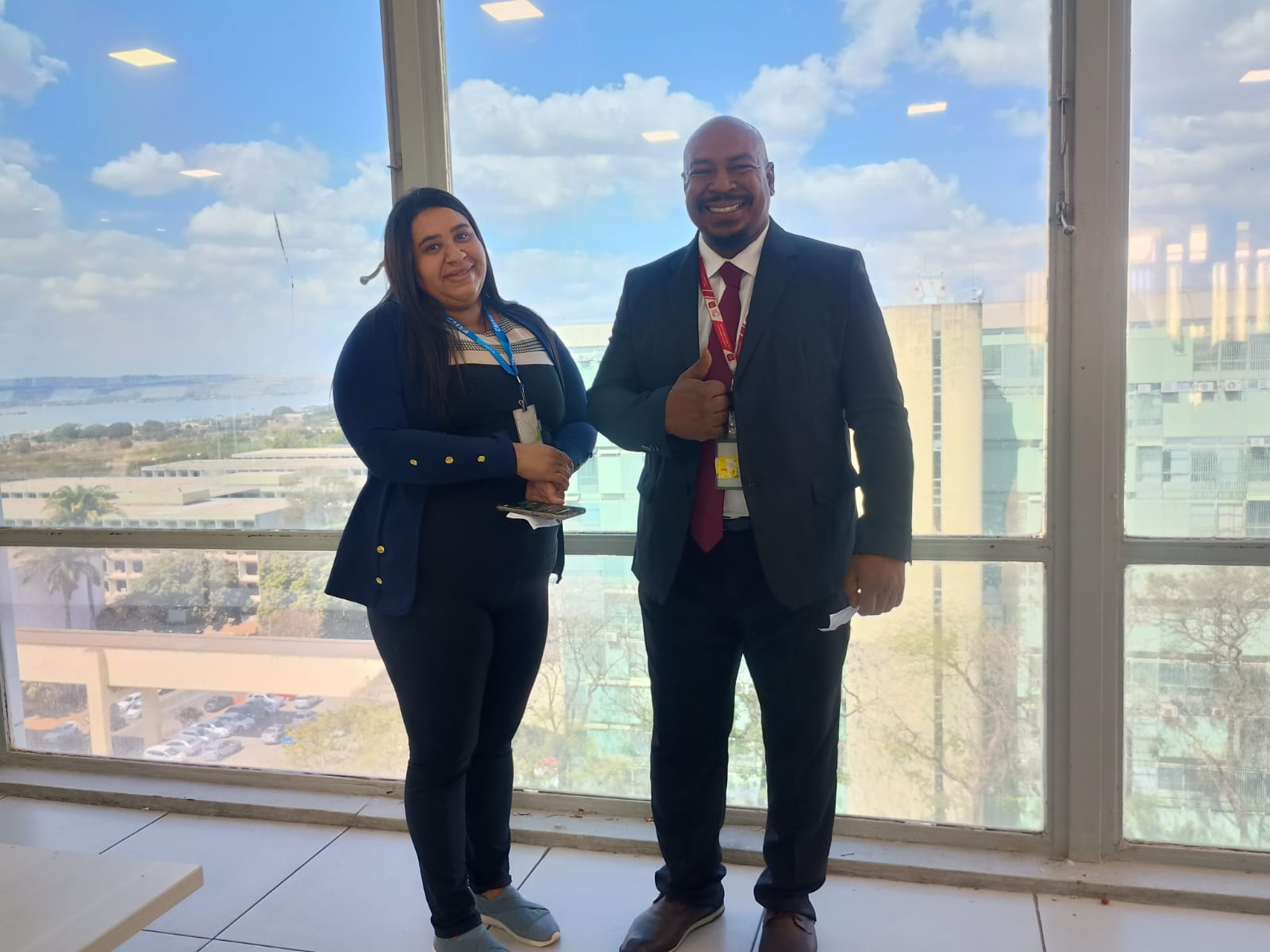 Zaqueu Braga em Brasília